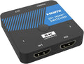 8K HDMI Switch 2 in 1 Out 4K@120Hz HDMI Switcher Support HDR10+, Dolby Vision, VRR, ALLM