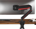 Premium Aluminum Heavy Duty Monitor Arm, for Ultrawide 14 to 49 inches and 44 lbs Single Desk Mount Stand, Pneumatic Height Adjustable, Max VESA 100x100, Black A9B