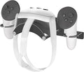 VR Headset Wall Mount Storage Stand Hook Compatible with Meta Quest 3/Meta Quest 3S/Quest Pro/Quest 2 Metal VR Headset Hook Storage Rack Holder(Aluminum Alloy-Black)
