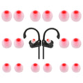 TSZYYM Earbud Tips Ear Bud Tips Soft Anti Slip Washable and Reusable Silicone Replacement Earbud Tips Fit Most in-Ear Earbuds(Inner Hole 3.8mm -5.1mm) 18pcs S M L