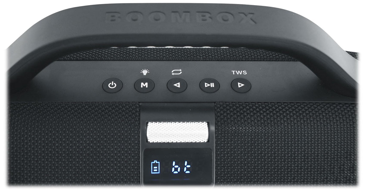 Rockville SONIC-50L Large Portable Bluetooth Speaker for Parties, Black