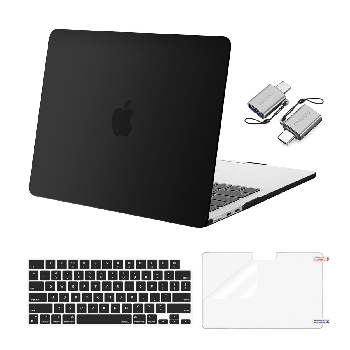 MOSISO Compatible with MacBook Air 13 inch Case M5 2026 M4 M3 M2 2025-2022
