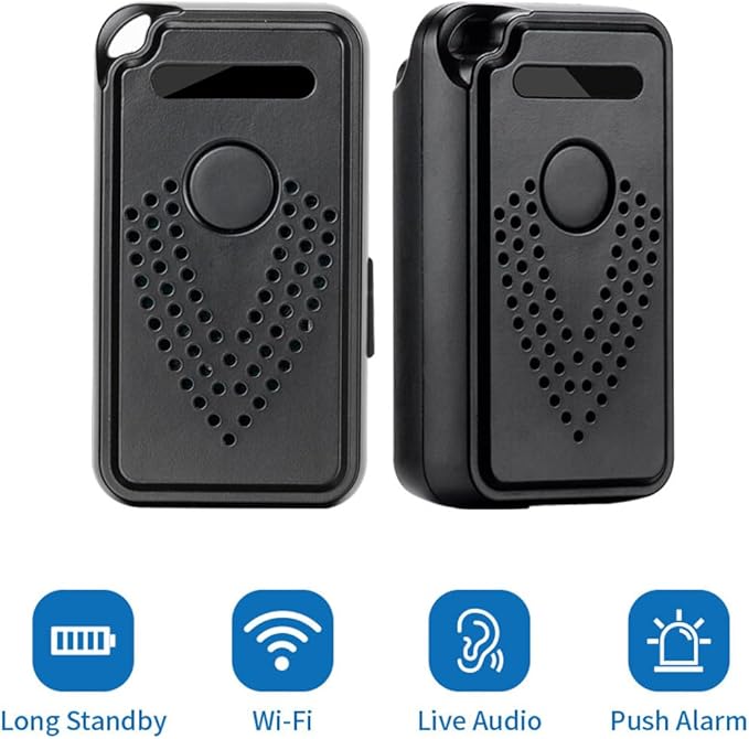 480Hr WiFi Mini Voice Recorder Live Stream 128G Voice-Activated Audio Recorder Digital Voice Recorder for Meetings, Interviews, Classroom