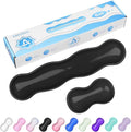 Gel Wrist Rest for Keyboard and Mouse, Wrist Rest for Keyboard, Mouse Wrist Support, Pain Relief, Cool Touch, Non-Skid, Keyboard and Mouse Wrist pad Set