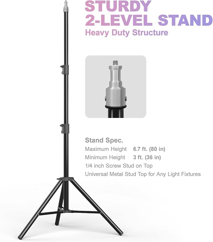 LimoStudio (LED Super Bright) 3400W Output Remote Control, 22 x 32 inch Softbox 85W Bulbs Light Kit, 3000K-5500K Adjustable Color & Brightness, 12600 Lumen, CRI>95, Soft Box Diffuser, AGG3214