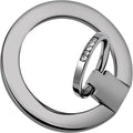 Magnetic Phone Grip for MagSafe, EI Sonador Magnet Phone Ring Holder, Removable, Compatible with iPhone 14 Plus 13 12 Pro Max Mini (Diamond Black)