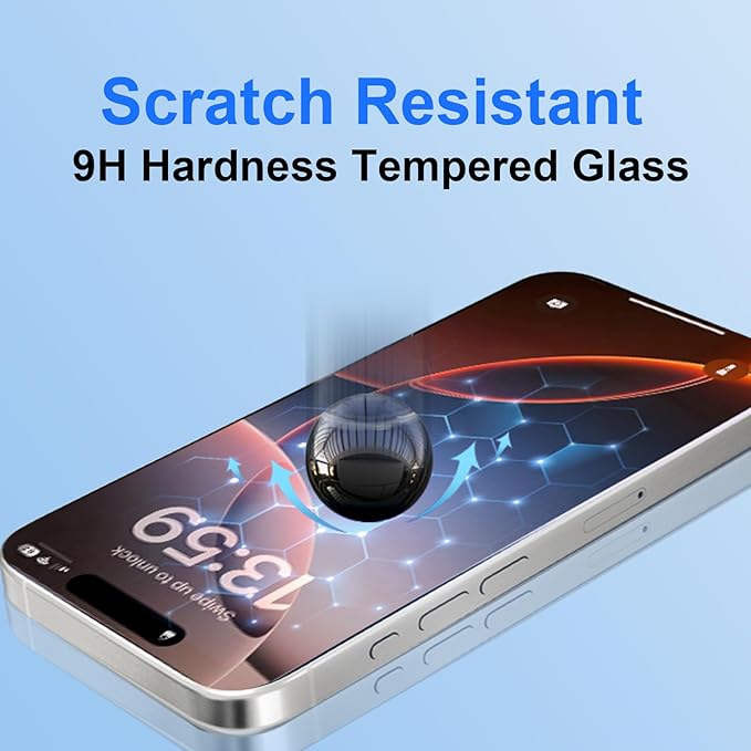 OneFish Full Edge Coverage Tempered Glass Screen Protector for IPhone 14 Plus/IPhone13 Pro Max 6.7 inch 2 Pack Edge Reinforcement, Self-Aligning Installation, Case Friendly HD Screen Protectors
