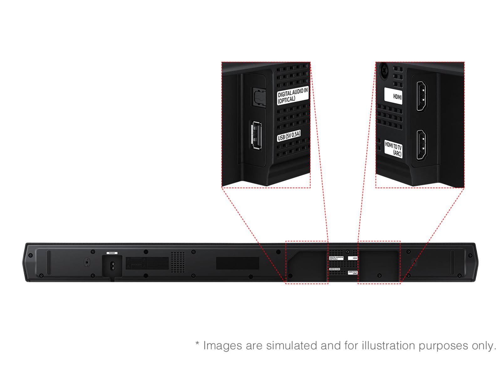 Samsung B-Series Soundbar HW-B630F 3.1 ch DTS Virtual:X Soundbar with Subwoofer (2025 Model) One Remote Control, Voice Enhance Mode, Adaptive Sound