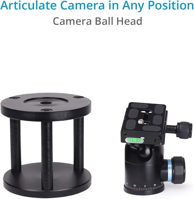 PROAIM Overhead 12ft Modular Studio Rig for Camera/Gimbal/Light Setups. Payload up to 11kg / 24lb. for Photography, Videography. (P-OHLR-01)