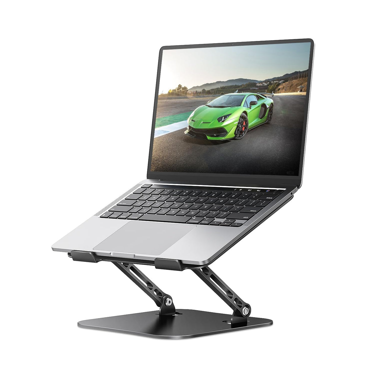 Orlian Adjustable Aluminum Laptop Stand for Desk, Laptop Riser for 11-16"