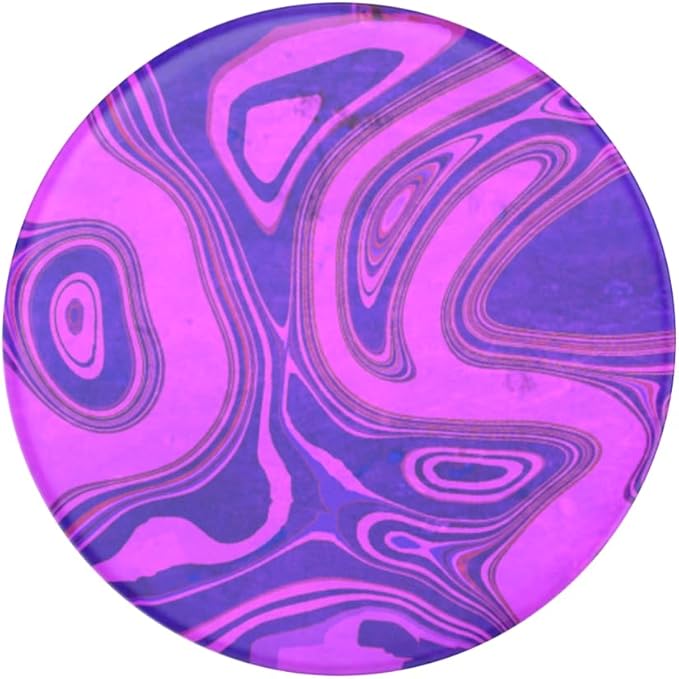 PopSockets Plant-Based Phone Grip with Expanding Kickstand, Adhesive Grip, Eco-Friendly - Translucent Lava Flow