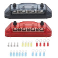 Recoil BBS43-P Bus Bar 4 x M5 Studs 3 Screw Terminals Power Distribution Block Busbar with Ring Terminals