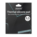 Thermal Pad 14.8 W/mK, 120x120x0.5mm, Non Conductive Heat Resistance High Temperature Resistance, Silicone Thermal Pads for Laptop Heatsink GPU CPU LED Cooler (0.5mm)