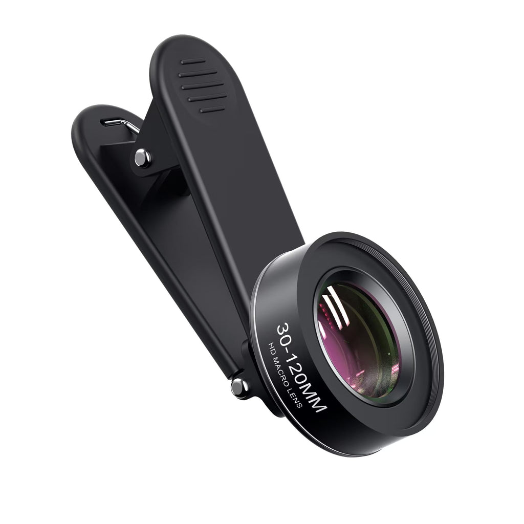 Jevocom 30-120mm Cell Phone Macro Lens, for ipad,iPhone,Samsung, Android, Pixel,Phone Macro Lens