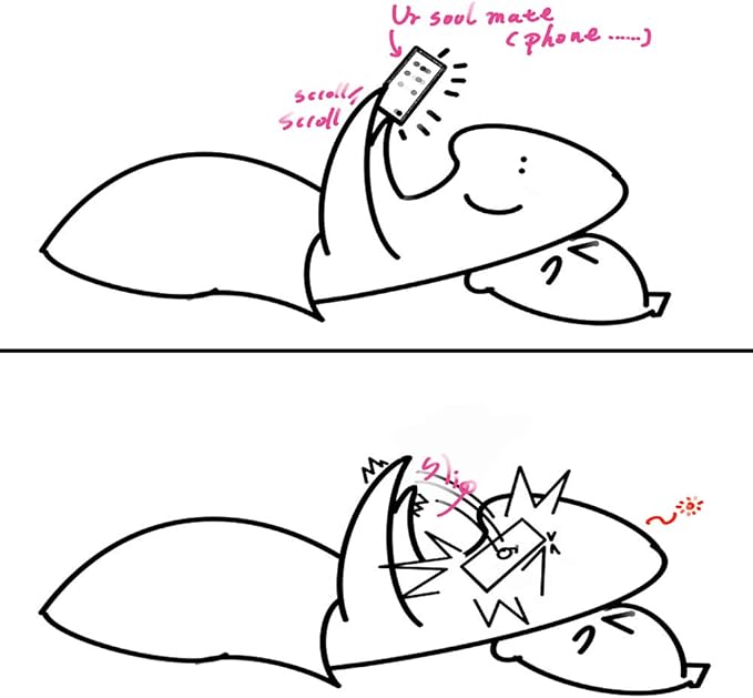 Phone Grip Holder for Hand, Universal Finger Strap Phone Holder, Finger Selfie Grip Compatible with Most Smartphones (Red) - 2Pack
