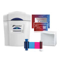 Bodno Magicard Pronto ID Card Printer & Complete Supplies Package ID Software - Bronze Edition