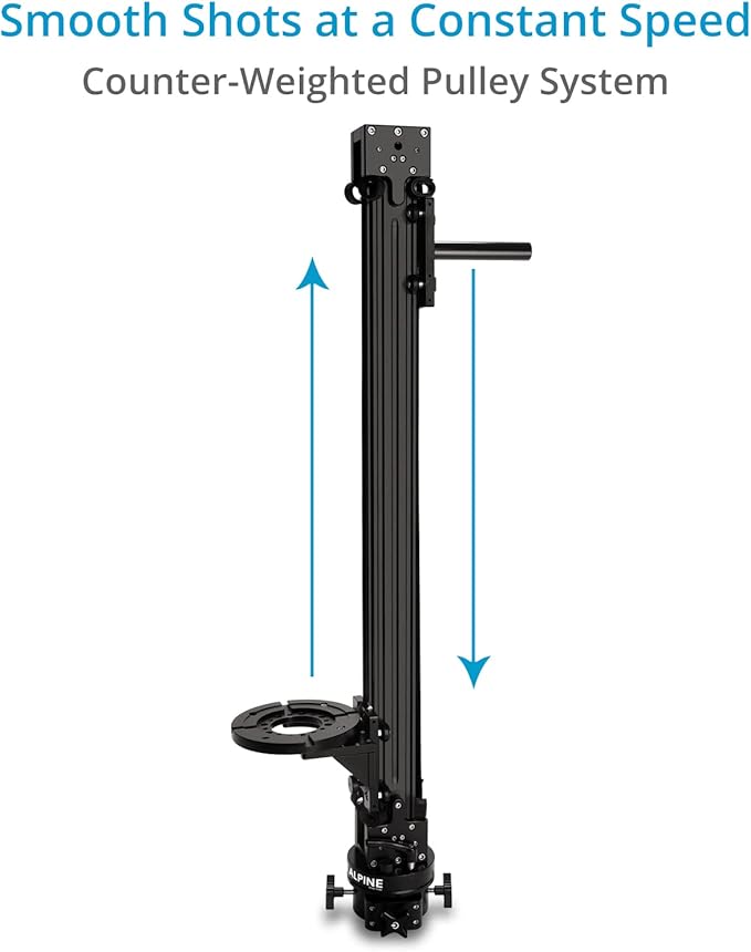 Proaim Alpine Vertical Tower Mitchell Camera Slider w Euro Base + Bag Packing (SL-ALPN-01)
