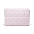 U Brands Nylon Puffer Zipping Large Laptop Sleeve, 9.75" x 13", Computer Accessories, Laptop Bag for MacBook Pro, MacBook Air, Chromebook, HP Computer, Petal Pink