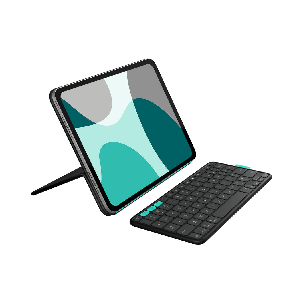 Logitech Flip Folio Keyboard Case iPad Pro 11 inch M4 & M5 Air M2 - Black