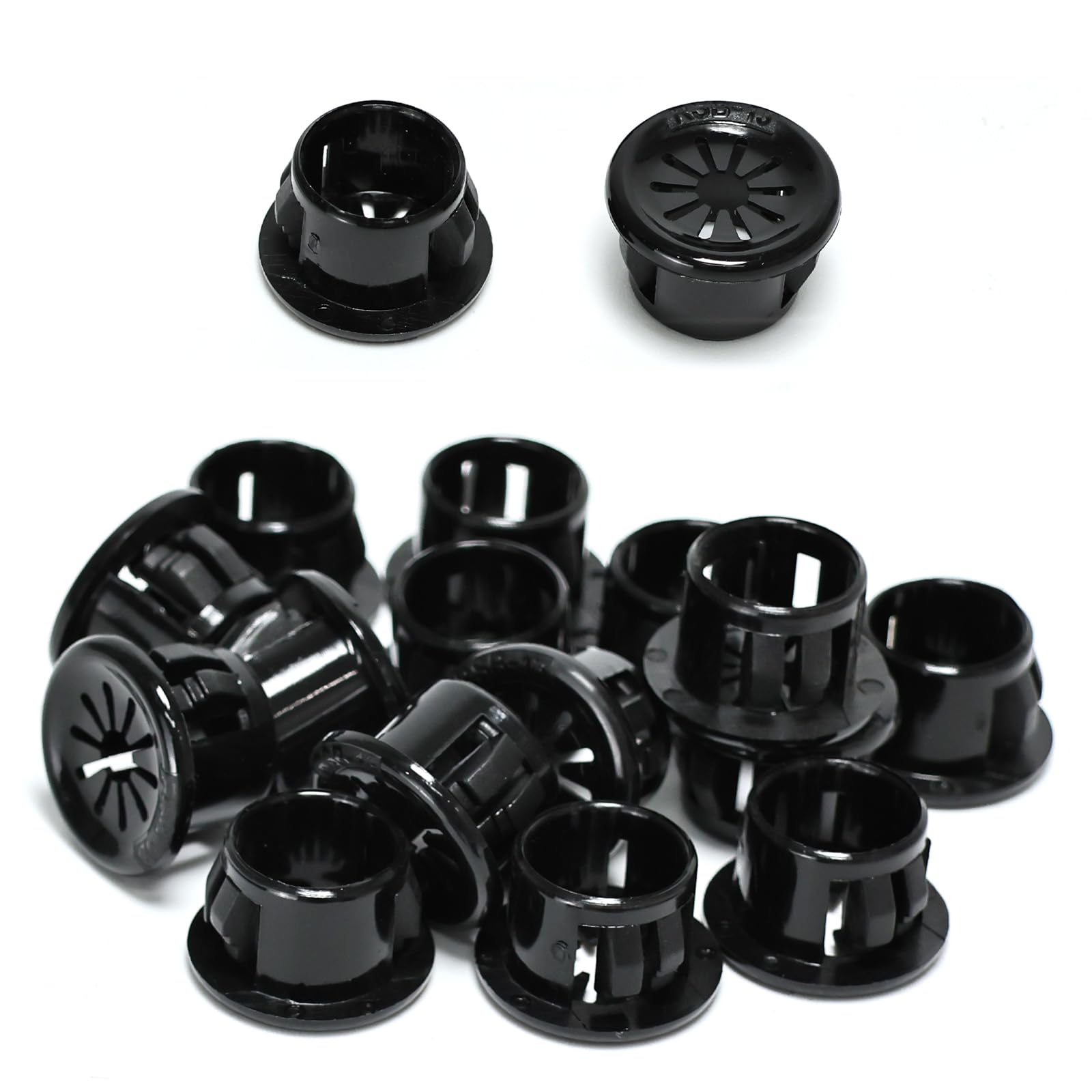 BOPOREAE Cable Grommet, Snap Bushing 1/2" (13 mm) Mounting Diameter