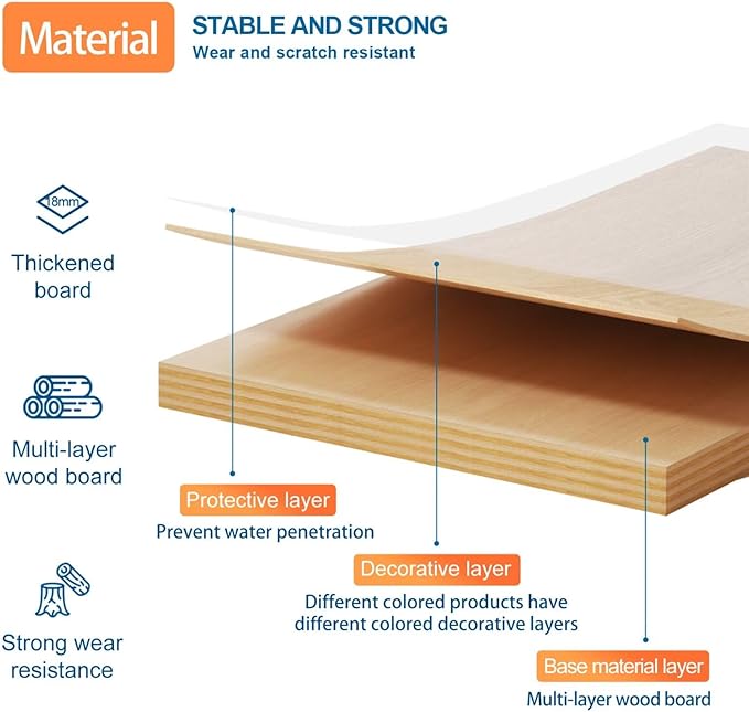 Reception Desk with Counter Modern Checkout Counter with Lockable Drawer Keyboard Tray Receptionist Desk for Office Salon Reception Table N Left 79inch/200cm