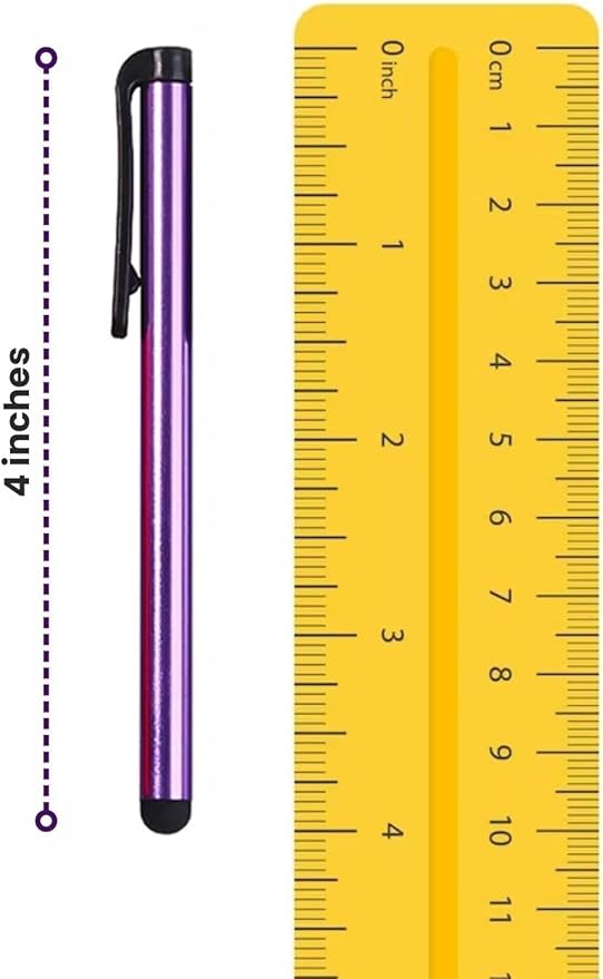 Stylus Pens for Touch Screens, 500 Pieces Stylists Pack Universal Colorful Long Metal, Touch Screen Pens for iPad, iPhone, Android, Galaxy, Chrome Book, Tablets, Assorted Colors All Touch Devices-4"