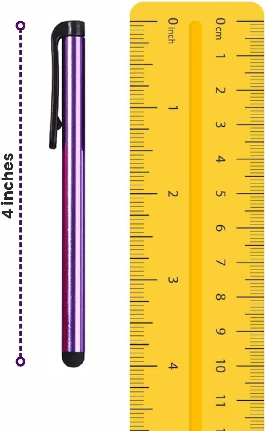 TCD 500 Pack Stylus Pen Set - Touch Screen Devices, Thick Rubber Tip, Multi