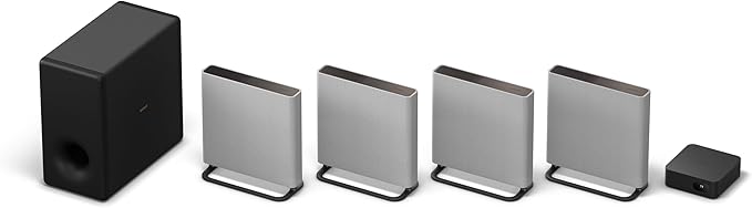 Sony BRAVIA Theater Quad Home Theater Surround Sound System and SA-SW3 Wireless Subwoofer