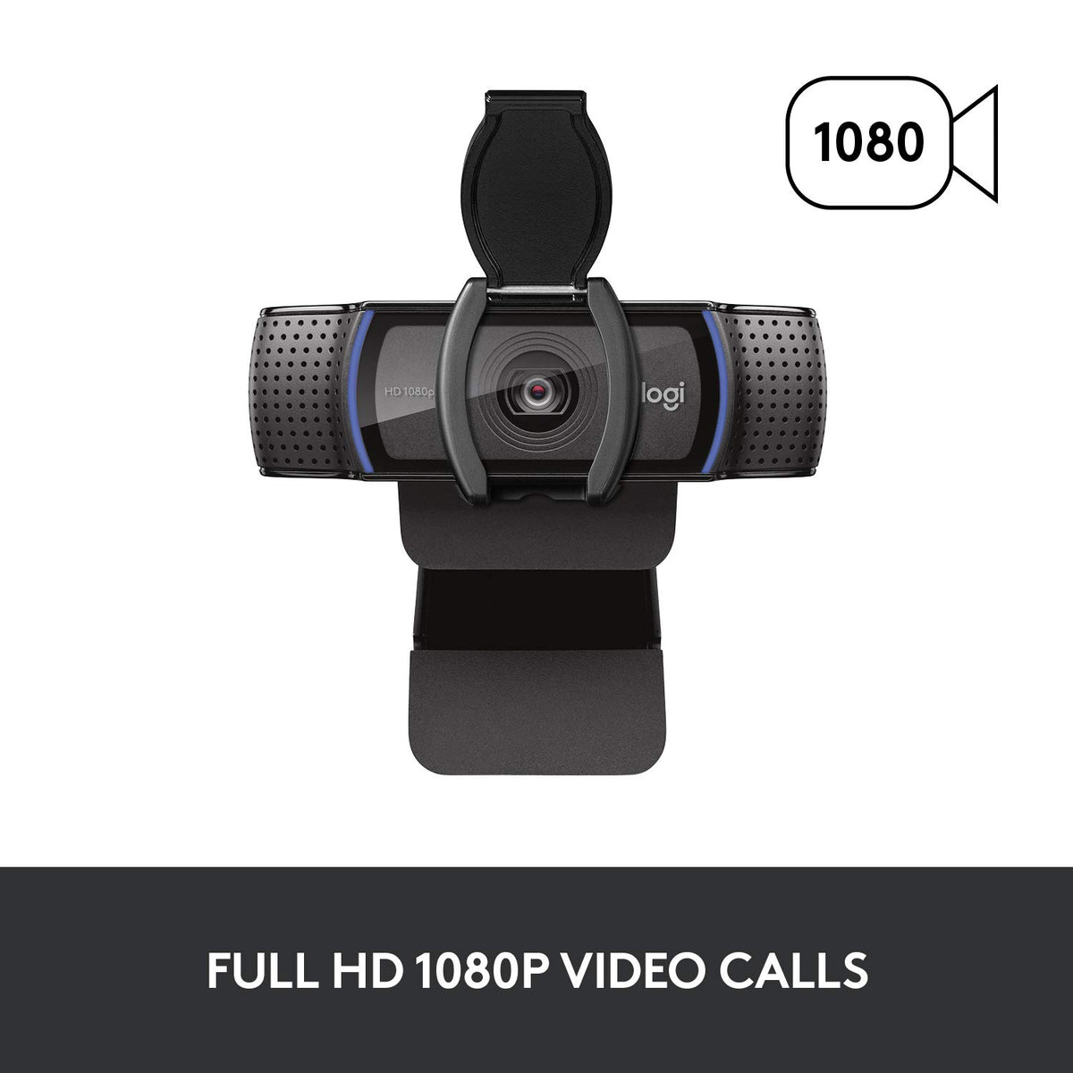Logitech C920S HD Pro Webcam Full 1080p/30fps Video Calling Clear Stereo