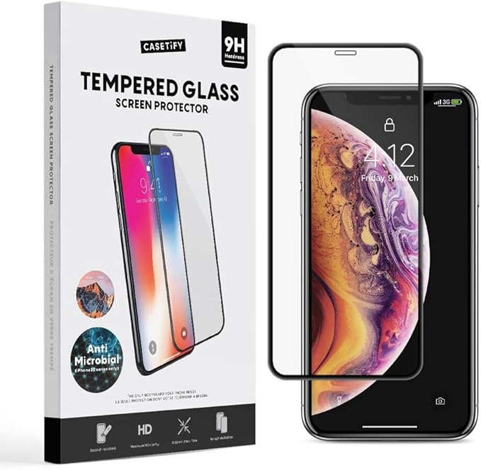 CASETiFY Impact HD Screen Protector [Full screen tempered glass] for iPhone 13/13 Pro/14
