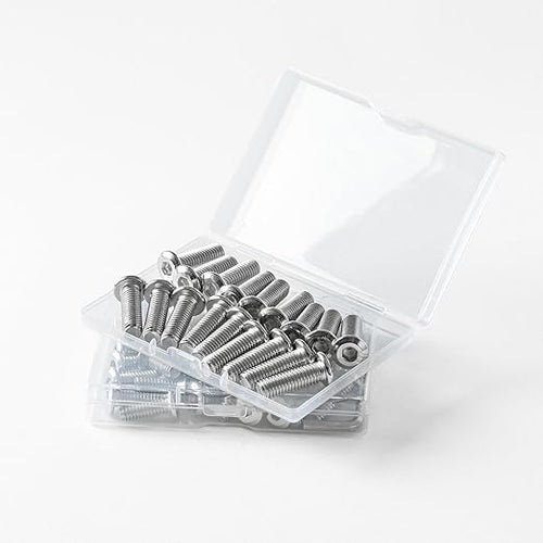 5/16-18 x 3" (10 Pack) Flat Head Hex Socket Cap Screws Bolts, 304 Stainless Steel 18-8, Hex Drive, Bright Finish, Fully Machine Thread