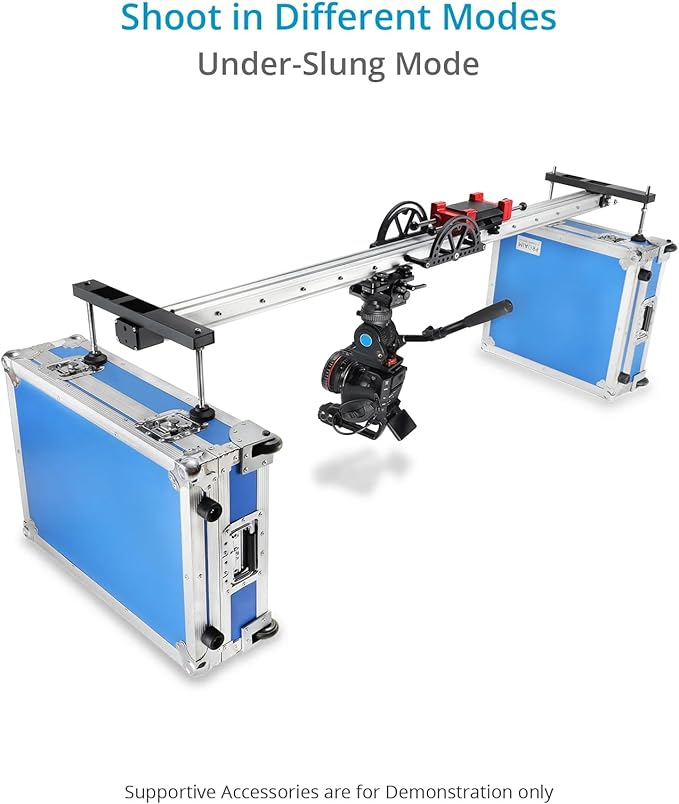 Proaim Cambird Pro 4-in-1 Gear. 6ft Video Camera Slider. Portable Mini Jib. Tower. Hi-hat .Vertical Payload - 10kg / 22lb. Horizontal Payload: 12kg / 26lb. (SL-CBPR-01)