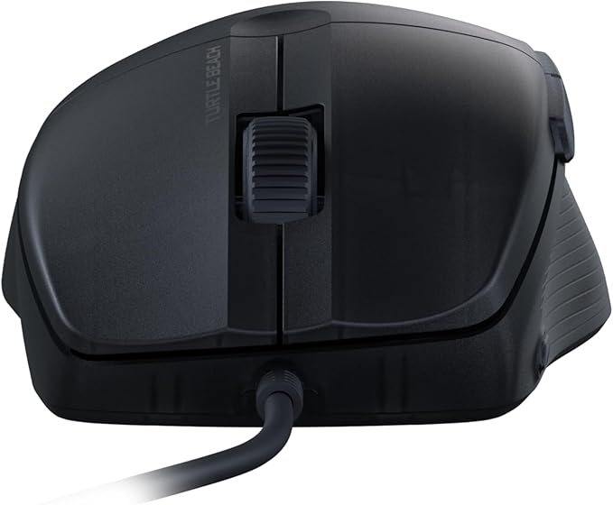 Turtle Beach Pure SEL - Ultra-Light Ergonomic RGB Gaming Mouse, 8K DPI Optical Sensor, Mechanical Switches, Pretension System, Pure PTFE Glides, RGB Illumination – Black