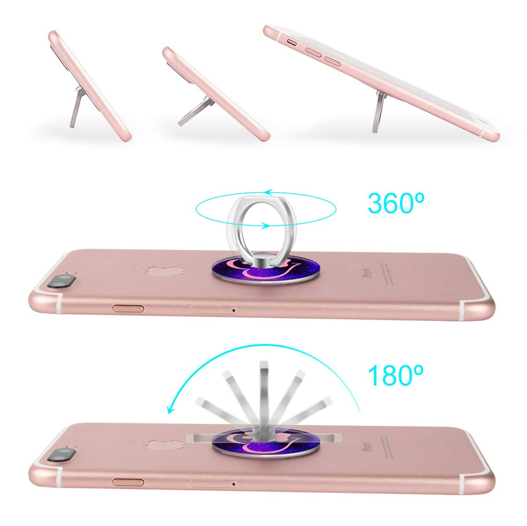 Bonoma Phone Ring Stand,3 Pack Dog Paws 360 Degree Rotation