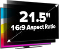 [2-Pack] HD Computer Privacy Screen 21.5 inch, Upgraded Computer Privacy Screen for 16:9 Widescreen Removable Anti Glare Computer Screen Cover and Blue Light UV-Blocking Screen Privacy Filter