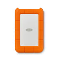 LaCie Rugged Mini Portable External Hard Drive, 4TB, 2.5", for PC, Mac, iPad, and iPhone, with Data Rescue Service