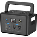 600W Portable Power Station, 296Wh Lithium Solar Generator for Camping