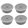 BOPOREAE 4 Pcs Desk Grommet 2" (50mm), Desk Hole Cover for Cables