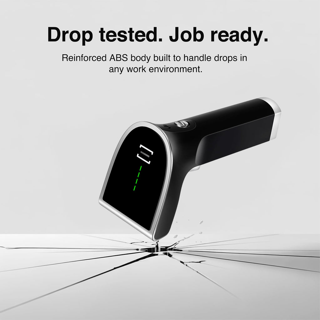 Scanmarker 1D/2D Barcode Scanner Wireless – Boost Speed & Accuracy with Bluetooth Barcode Scanner & 2.4G Modes – Handheld QR & Wireless Barcode Scanner with Charging Stand for Laptop, iOS & Android