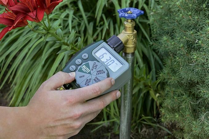 3-Pack Orbit 62061Z 1-Outlet Programmable Hose Faucet Timer - Convenient and Programmable Watering Control