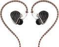 MS3 in-Ear Monitors, 2BA+1DD Hybrid IEM Wired Earphones, Includes 3 Pneumatic Tuning Filters - Exclusive Adjustable Soundstage for Instruments, Detachable Cable for Audiophile/Musician 3.5mm