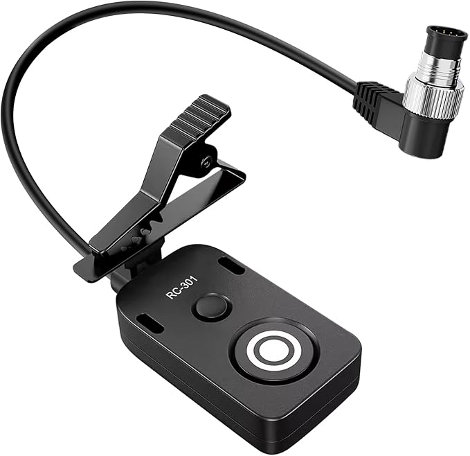 RC301-DC0/MC-30 30CM for Nikon Video Cable z8 z9 d850 d800 Remote Camera Small Shutter Release Remote Control 196.8 "Extended Cable Remote Wired Button d5 d810 d800e (RC301-DC0 NK 11.8in/30cm)