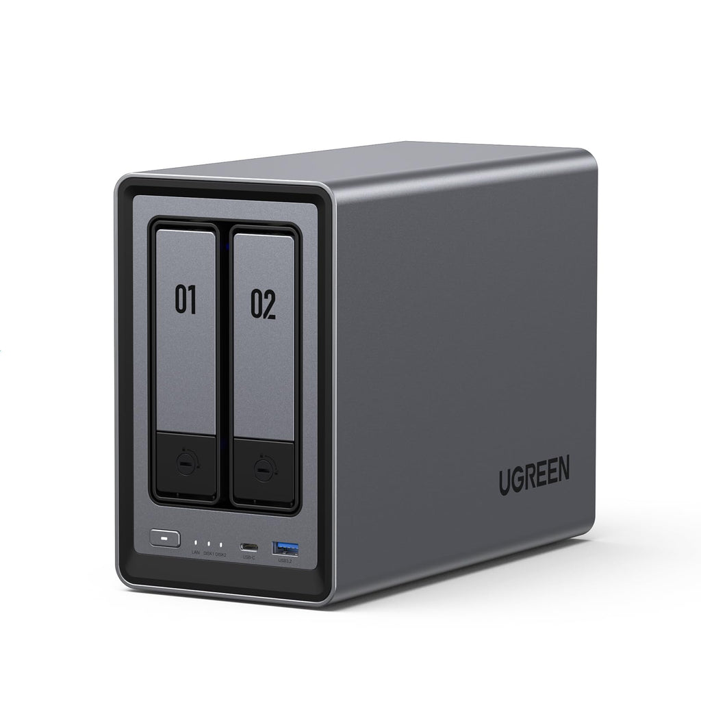 UGREEN NAS DXP2800 2-Bay for Advanced Home Users, Remote Workers & Creators