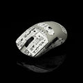 Hokeyio Grip Tape for Lamzu Atlantis Maya - Anti-Slip,Enhanced Control, Sweat Resistance,Improves FPS Gaming Grip & Mouse Protection [Pre-Cut] EVA White 0.5mm