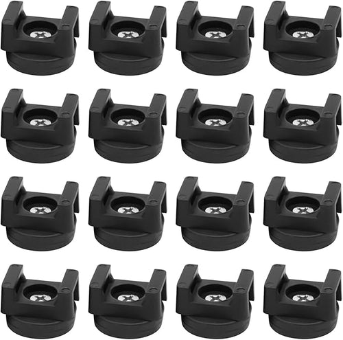 20Pcs Strong Magnetic Cable Zip Tie Base,Multipurpose Cable Ties Mount Wire Clips Management Base,Heavy Duty 18lbs Wire Cable Holder for Electrical Cable Wire (43mm, Count, 20)