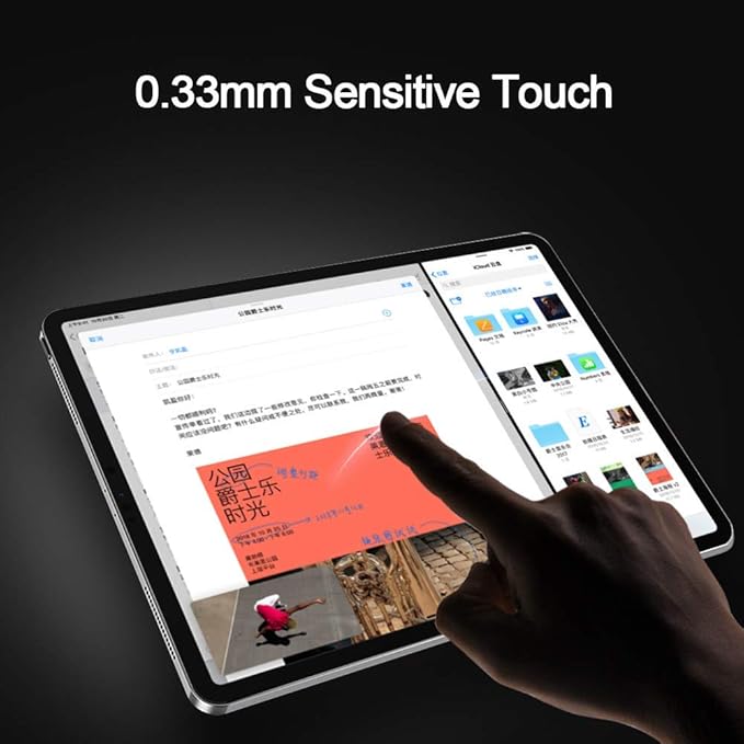 PERFECTSIGHT Medical-Grade Anti Blue Light Screen Protector Compatible with iPad Air 5 2022/Air 4 10.9 inch 2020/iPad Pro 11 (2022/2021/2020/2018), Eye Care Filter 6 Radiaitons HD Tempered Glass