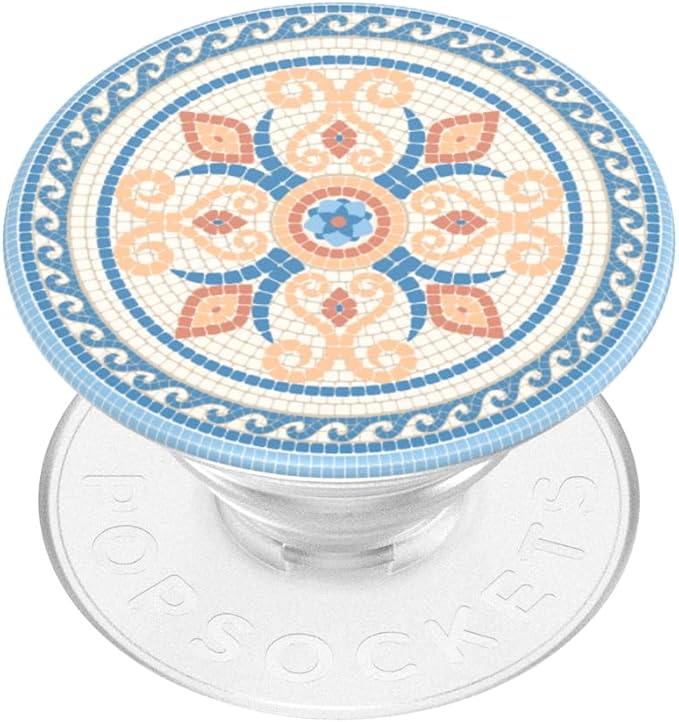 PopSockets Phone Grip for MagSafe, Magnetic Holder- Opalescent Blue