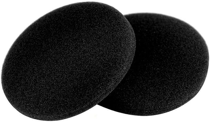 Foam Ear Pad Replacement Cushions, Headphone Earphone Headset Disposable Sponge Covers (45mm - 1.8") 5 Pairs