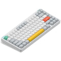 nuphy Halo75 V2 Mechancial Gaming Kyeboard,75% Wireless Hot Swappable Bluetooth Keyboard,83 Kyes RGB Backlit Keyboard,Support Bluetooth/2.4GHz/USB-C (White, Mint (37gf))