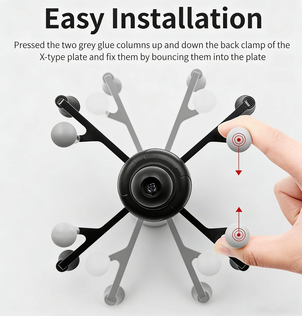 Strg Tablet Mount with U-Bolt Base for Rails 0.5'' to 1.25'' in Diameter